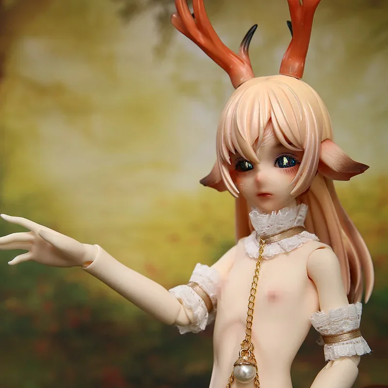 Shugafairy Fuani The Deer Male Doll BJD 1/4 Fantasy Centaur Hybrid High Quality Toy For Girl Fairyland Oueneifs