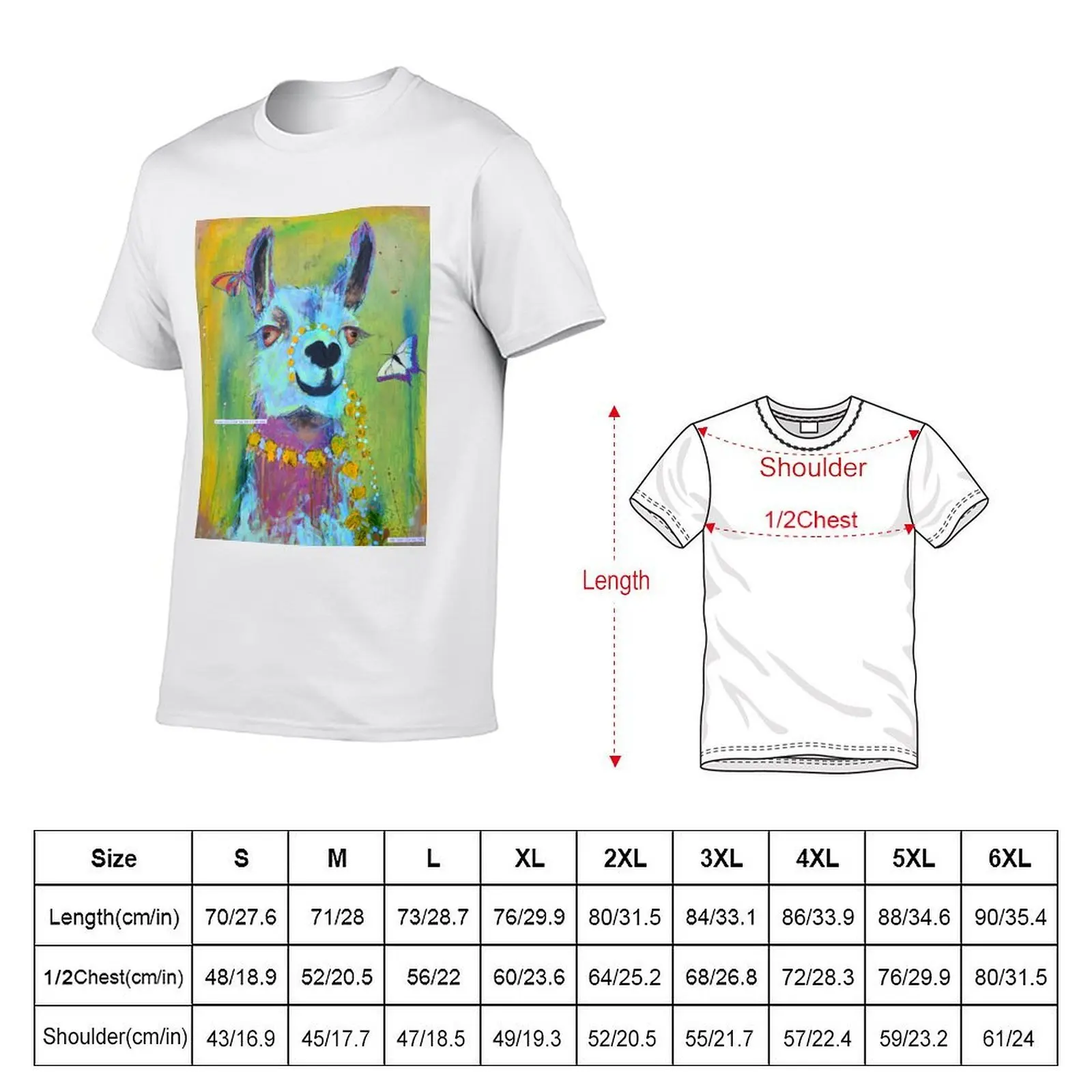 Llama for Hannah T-Shirt blanks vintage anime shirt mens graphic t-shirts big and tall