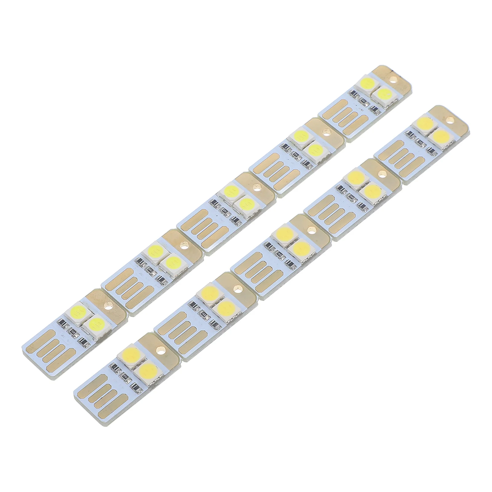 10 قطعة USB صغير على الوجهين للتوصيل LED ضوء الليل مصباح إمداد الطاقة المحمول للتخييم سطح المكتب الكمبيوتر مصباح إمداد الطاقة