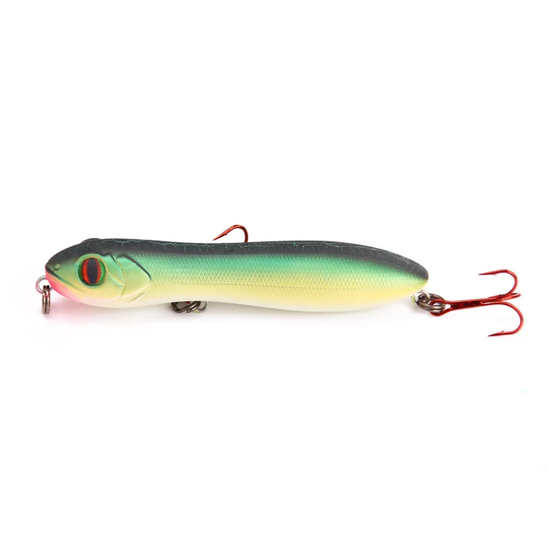 1 Stück/8 Stück 10cm/15,6g Schwimmender Angelköder Pencil Bait Popper Oberflächenköder Künstliche Köder Set für Karpfenangeln – Detail 8