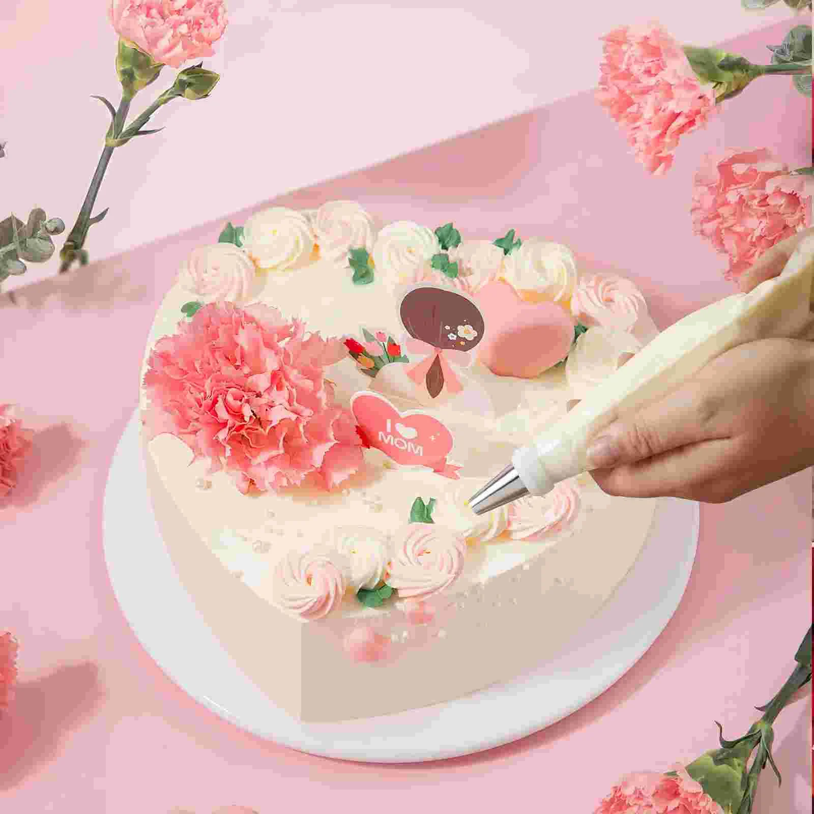 Estatueta diy bolo molde bolha bakeware em forma de coração manequim molde branco poliestireno modelagem amor doces