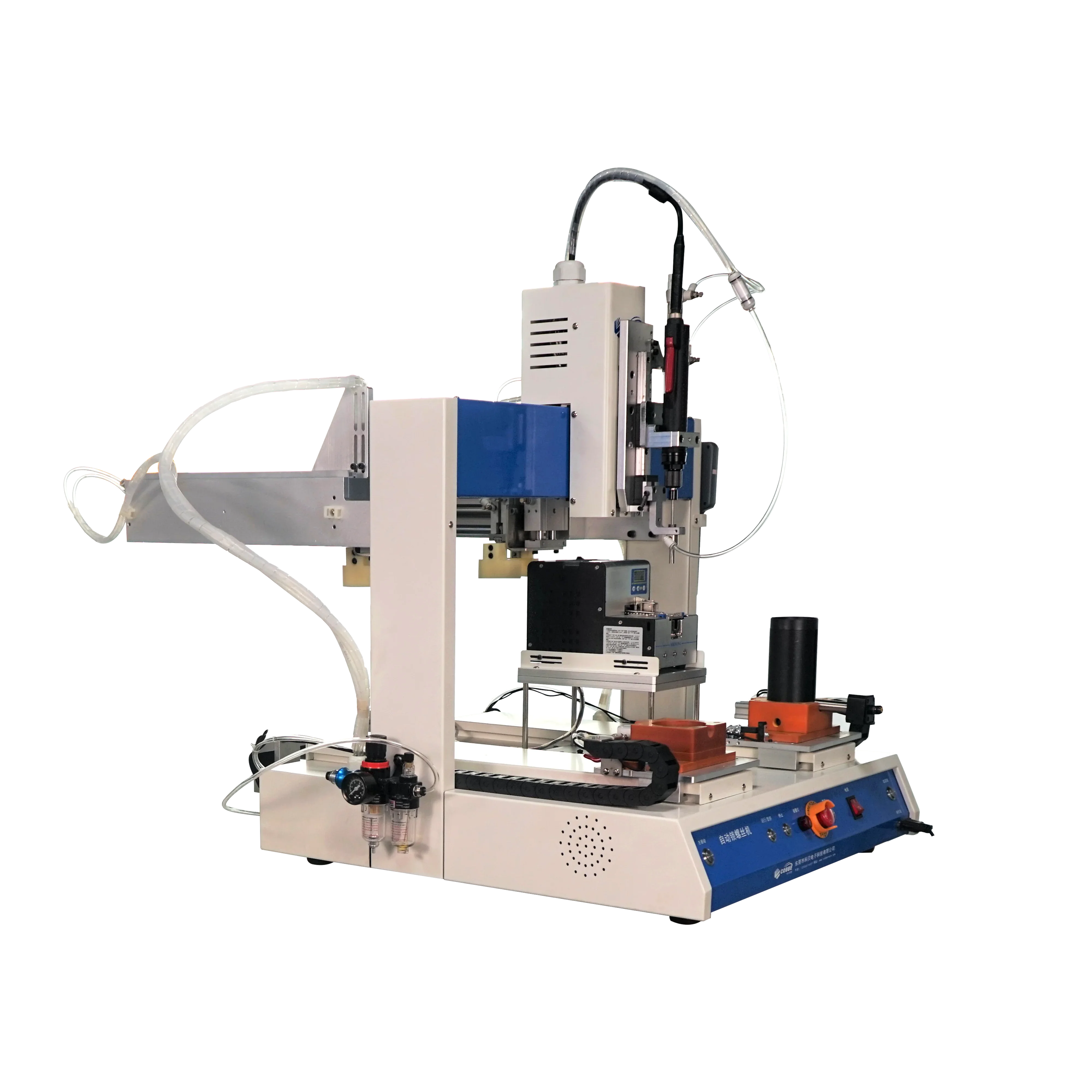 Desktop Automatic servo motor screw locking robots China Automatic screw fastening 4-Axis Locking Screw Machine with Manipulator