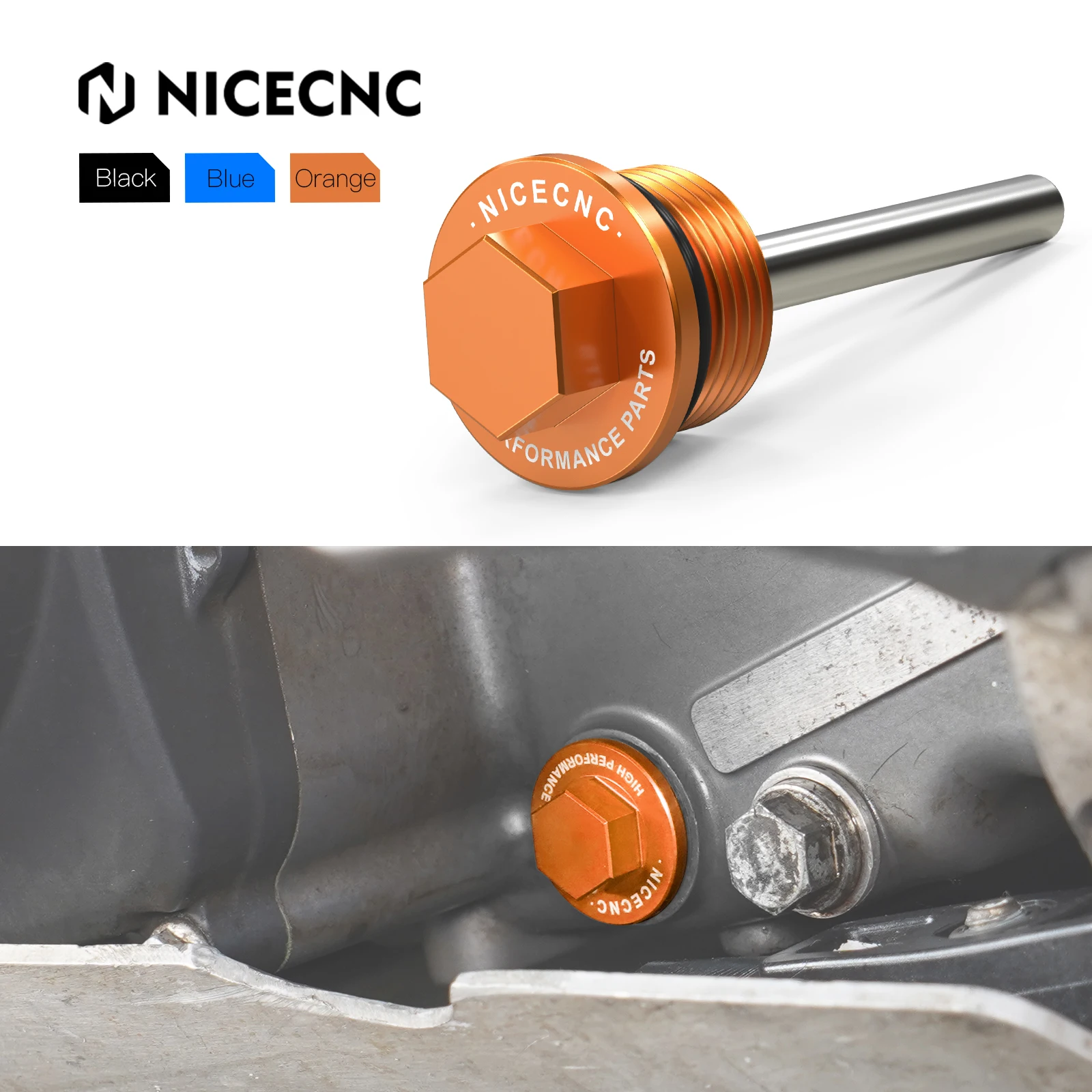 

2015-2023 For KTM SX-F 450 EXC-F 350 SXF XCF XCF-W EXC-F 250 350 450 500 SMR 450 Magnetic Oil Drain Plug Bolt NICECNC Motorcycle
