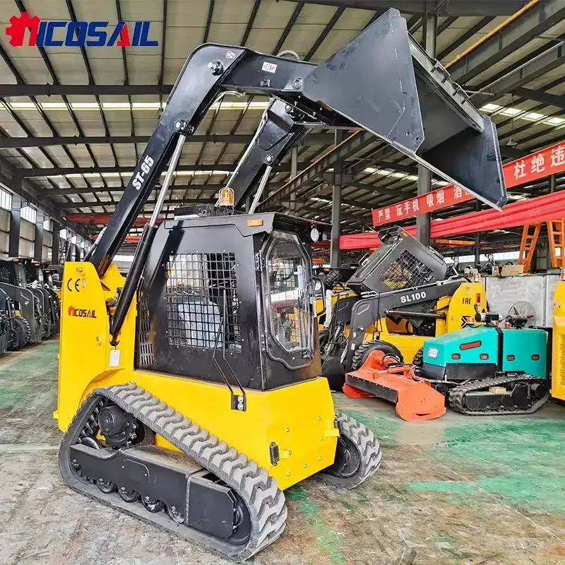 

Chinese Factory Compact Utility Loaders Compact Track Loaders Skid Steer Track Loader Skid Steer with EPA CE