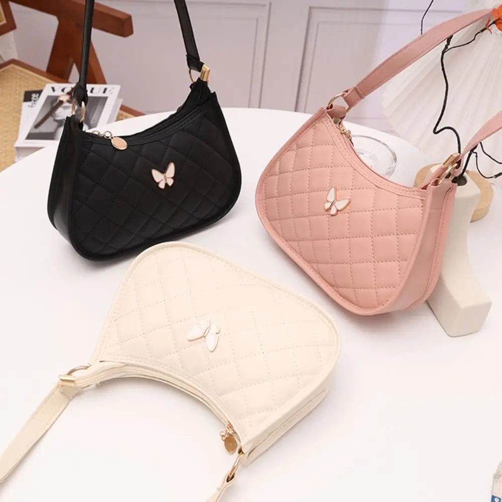 

Fashion Shoulder Bag Korean Large Capacity Crossbody Bag PU Leather Casual Underarm Bag For Woman