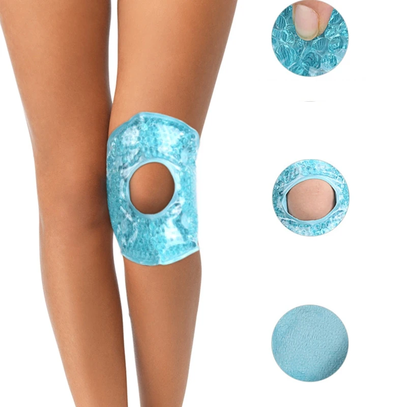 Ice Pack for Knee Pain Relief,Reusable Gel Ice Wrap for Leg Injuries,Swelling Dropship