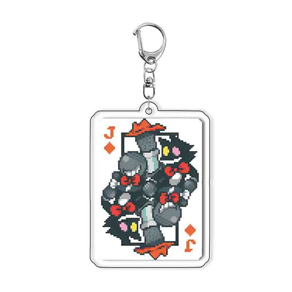 Anime Deltarune Kris Susie Ralsei Lancer Noelle Holiday Berdly Cosplay COSTUME Acrylic Key Chain Keychain Pendant Accessories