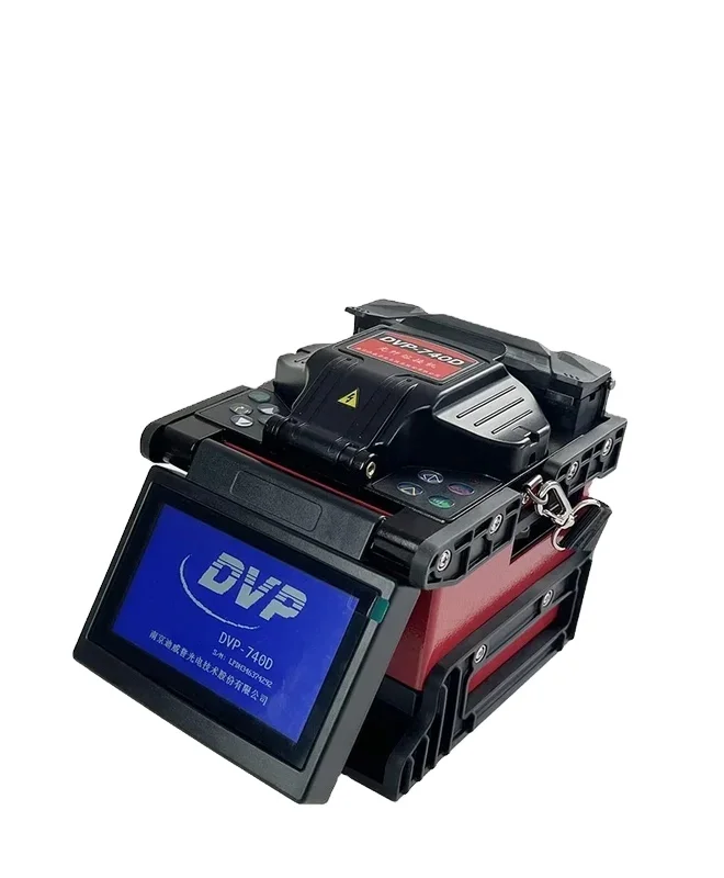 DPV New DPV-740 Upgrade DPV-740D Version Optical Fiber Fusion Splicer FTTH Splicing Machine With Pluggable Battery