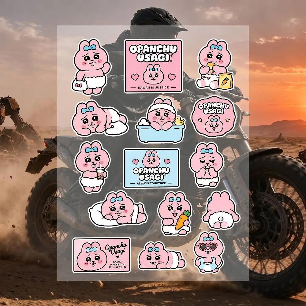 O-Opanchu U-Usagi Stickers Moto Sticker Auto Body Bumper Windows Motorcycle Laptop Walls Vinyl Decal Car Tuning Accessories