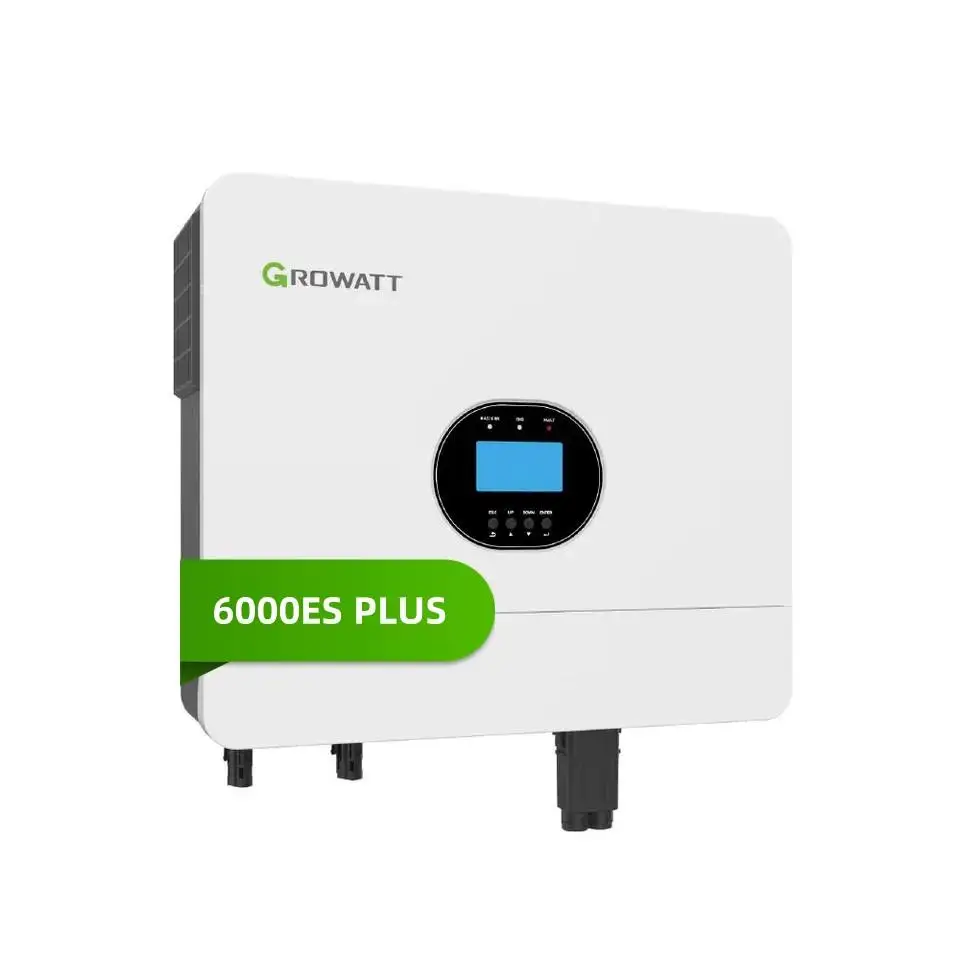 

Growatt 6000Es Plus Solar Inverters 6Kw Growatt Off Grid Inverter Solar Single Phase Spf6000Es Plus інвертор