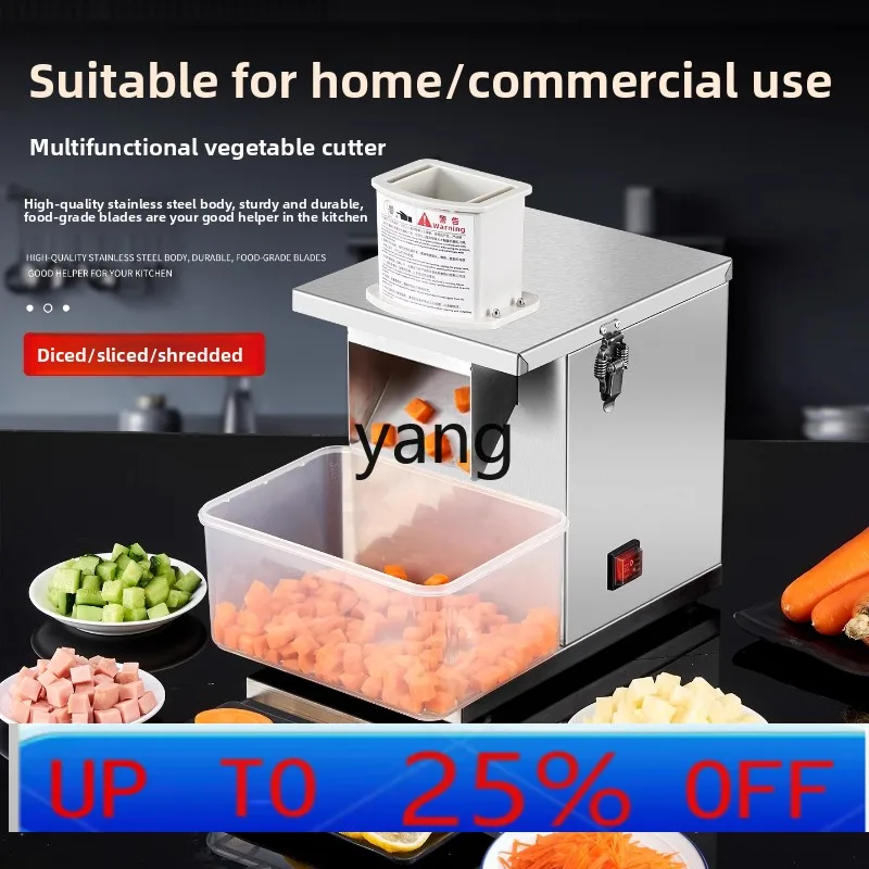 LH Commercial Multifunctional Vegetable Cutter Radish Potato Shredded Sliced Vegetables Fruit Lemon