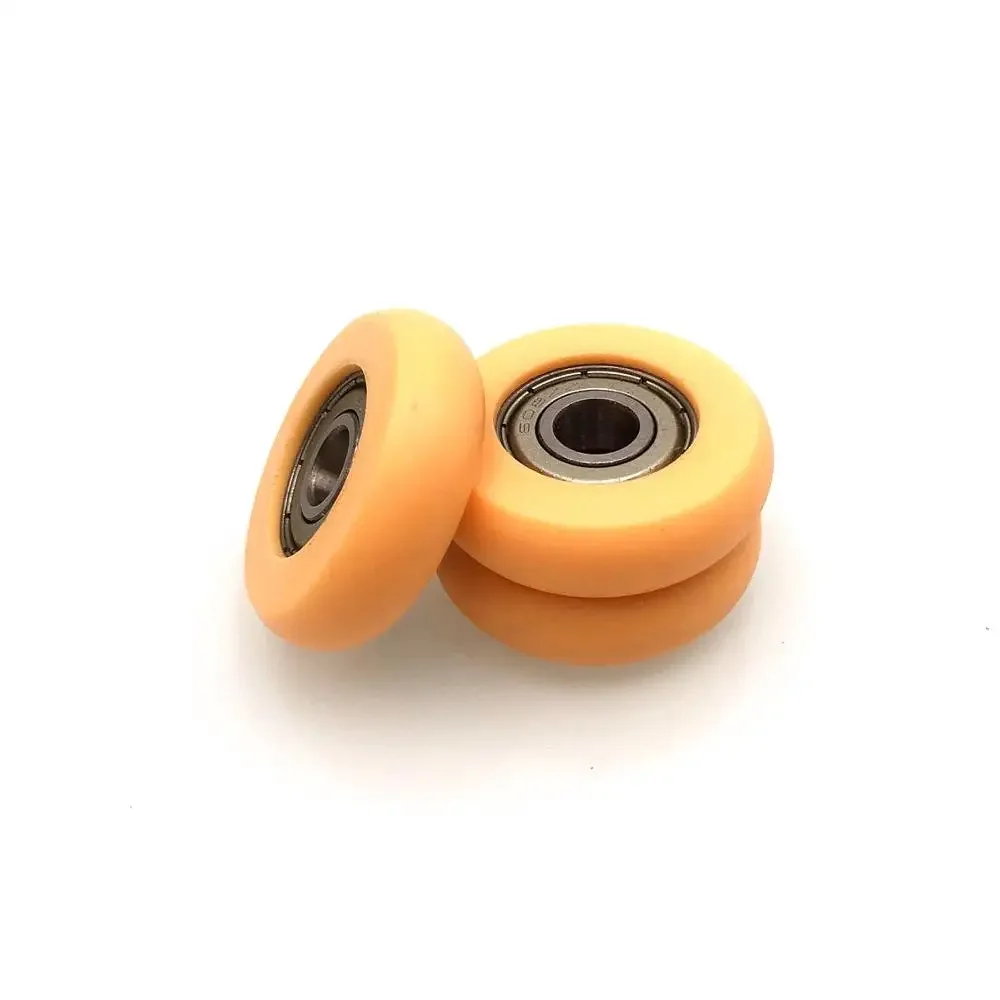 

10PCS furniture 608zz bearing POM round type bearing wheel roller 8mm bore outer diameter 36MM slide door round bearing wheel