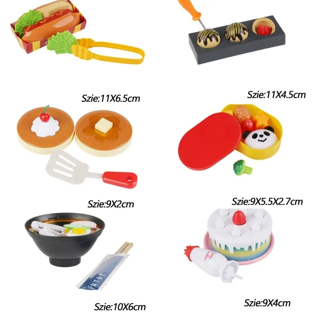 Jouets de Simulation amusants et éducatifs, anti-Stress, gelée, pouding, nourriture, légumes, Hamburger, jeu à croquer, jouet de cuisine