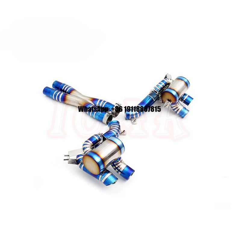 2017-2019 High-Performance Stainless Steel SUS304 for Ferrari 812 Full for Cat Back Exhaust Tip Muffler Pipe