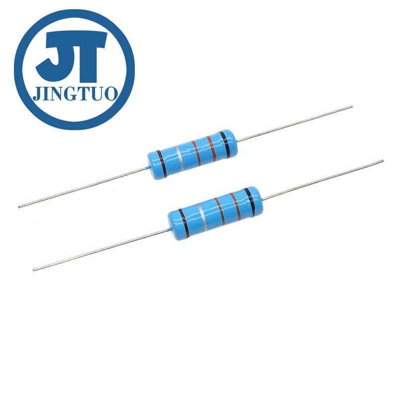 10szt 3W Rezystory metalowe 3W 1.2R 15E 18K 200K 22K 24 27 300K 33 36 39 43 47K 51 56 62 68K 75 82 910K 1R-1M Ohm