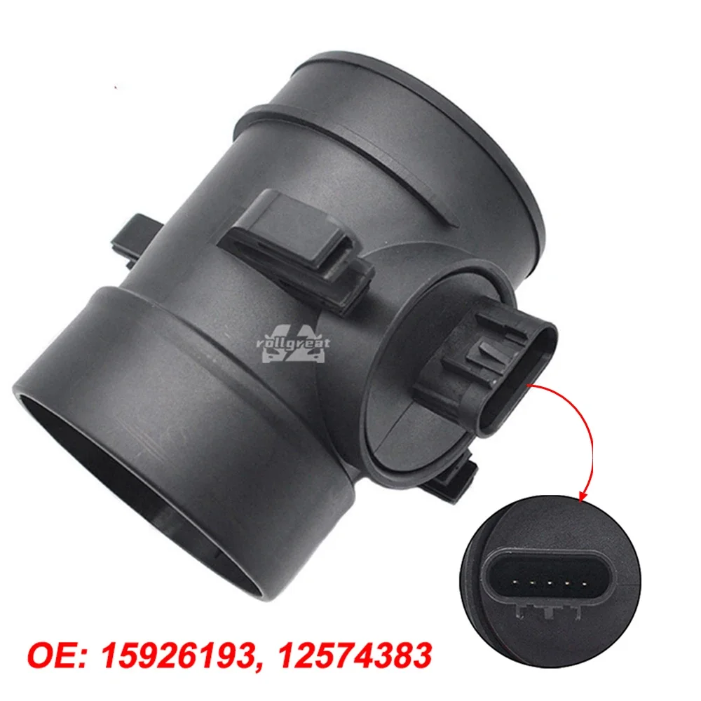 15926193 12574383 nuevo Sensor medidor de flujo de aire masivo MAF para Chevrolet Express 1500 2500 3500 4500 para GMC Savana para Isuzu