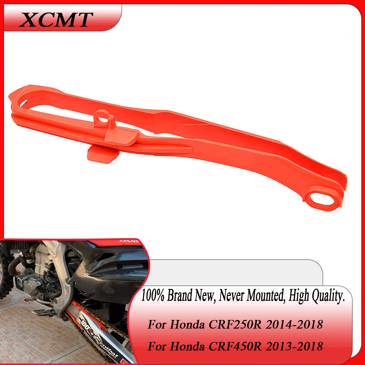 

Motorcycle Swingarm Chain Slider Guide Guard For Honda