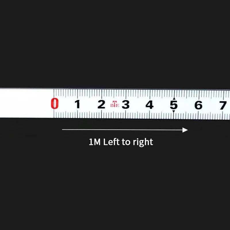 Self-adhesive Tape Measure Steel Tape Ruler Metric Scale 1M/2M Length For T-track Router Table Saw Household Measuring Tools