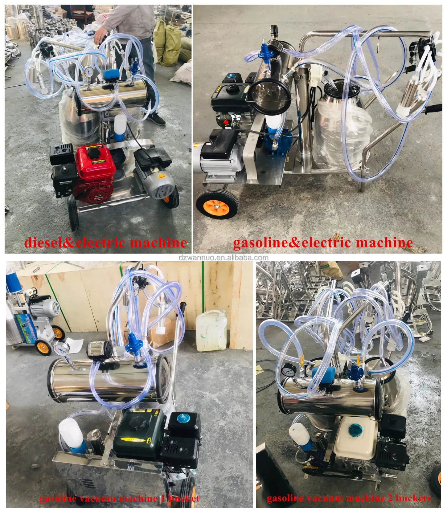 高効率産業用酪農場向けポータブルモバイルミニ自動ラクダ・水牛 - Goat Milking Machine Portable のレビューと価格