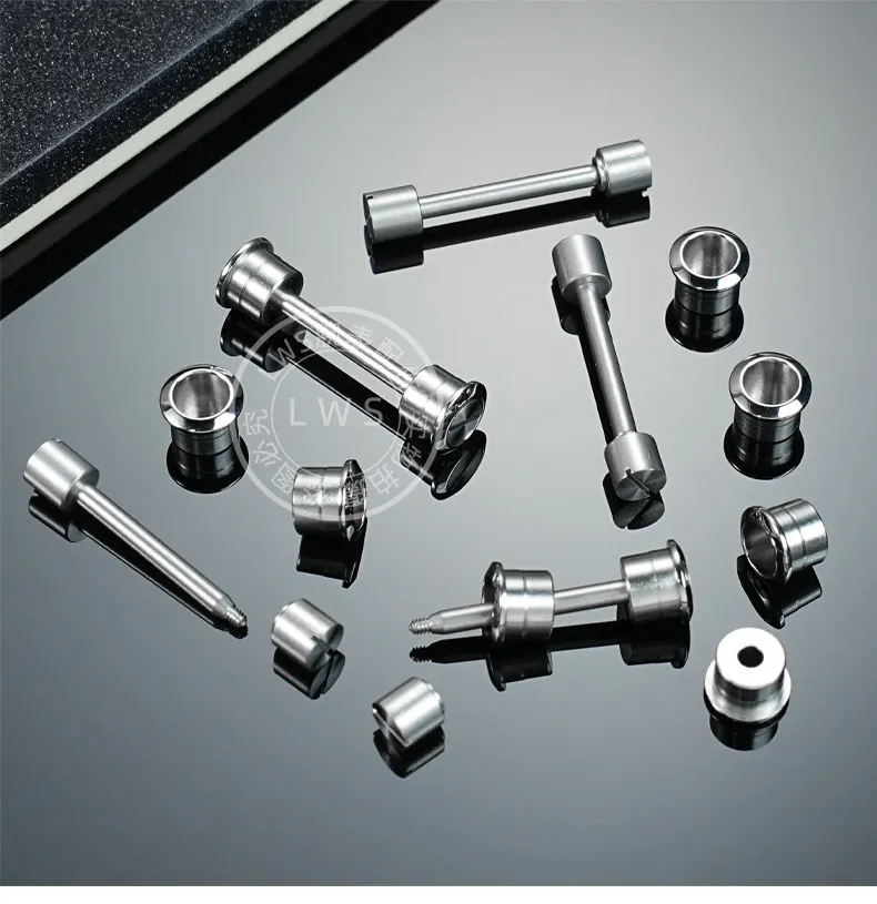 Replacement Parts for the BVLGARI DIAGONO Series 42mm Watch: Lug Screws and Stainless Steel Strap Connecting Pins