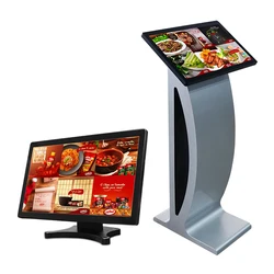 factory 21.5 inch touch screen s self service kiosk desktop tablet food ordering machine touch display for restaurant