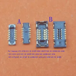 2-100 Fingerprint FPC Connector Home Button Plug For Samsung Galaxy A54 A73 A12 A42 A22 A52 A72 A32 A53 A23 A14 A13 A35 A33 A04S