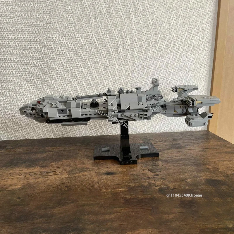 جديد المركبة الفضائية رودجر سفينة الفضاء الصغيرة اللبنات نموذج لتقوم بها بنفسك فيلم الخيال العلمي بين النجوم الجمعية الطوب لعبة أطفال هدية الكريسماس