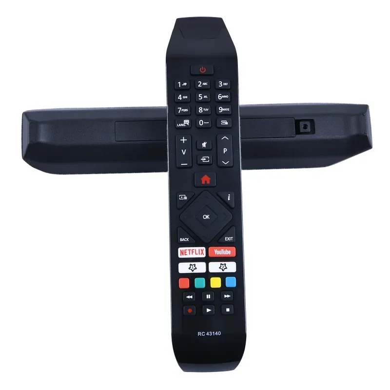 RC43140 Replace Remote Control for Hitachi TV 24HE2000 32HE2000 32HE4000 40HE4000 43HK6000 43HK6500 49HK6000 49HK6001 49HK6500