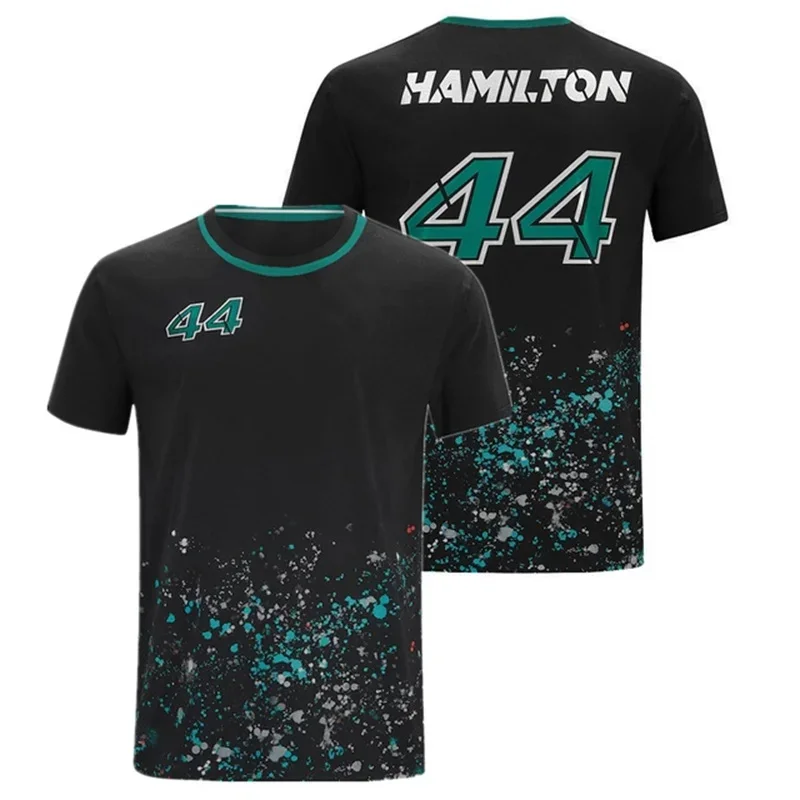 Printed Children's adult Sports F1 T-shirt Racing Team Uniform For Men And Women's Fashionable, Comfortable And Breathable Top