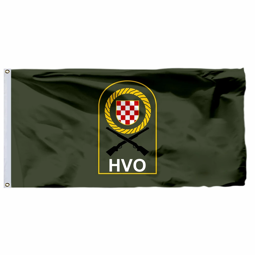 Bosnia and Herzegovina History flag BA Army Republic banner 4X4FT 3x5ft 90x150cm Croatian Defence