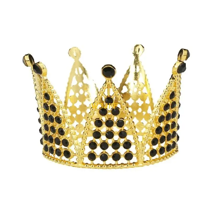 W3JF تاج الطفل الساحر لعيد الميلاد المزخرف للتصوير الفوتوغرافي وحفلات أعياد الميلاد يخلق ذكريات لا تنسى #3