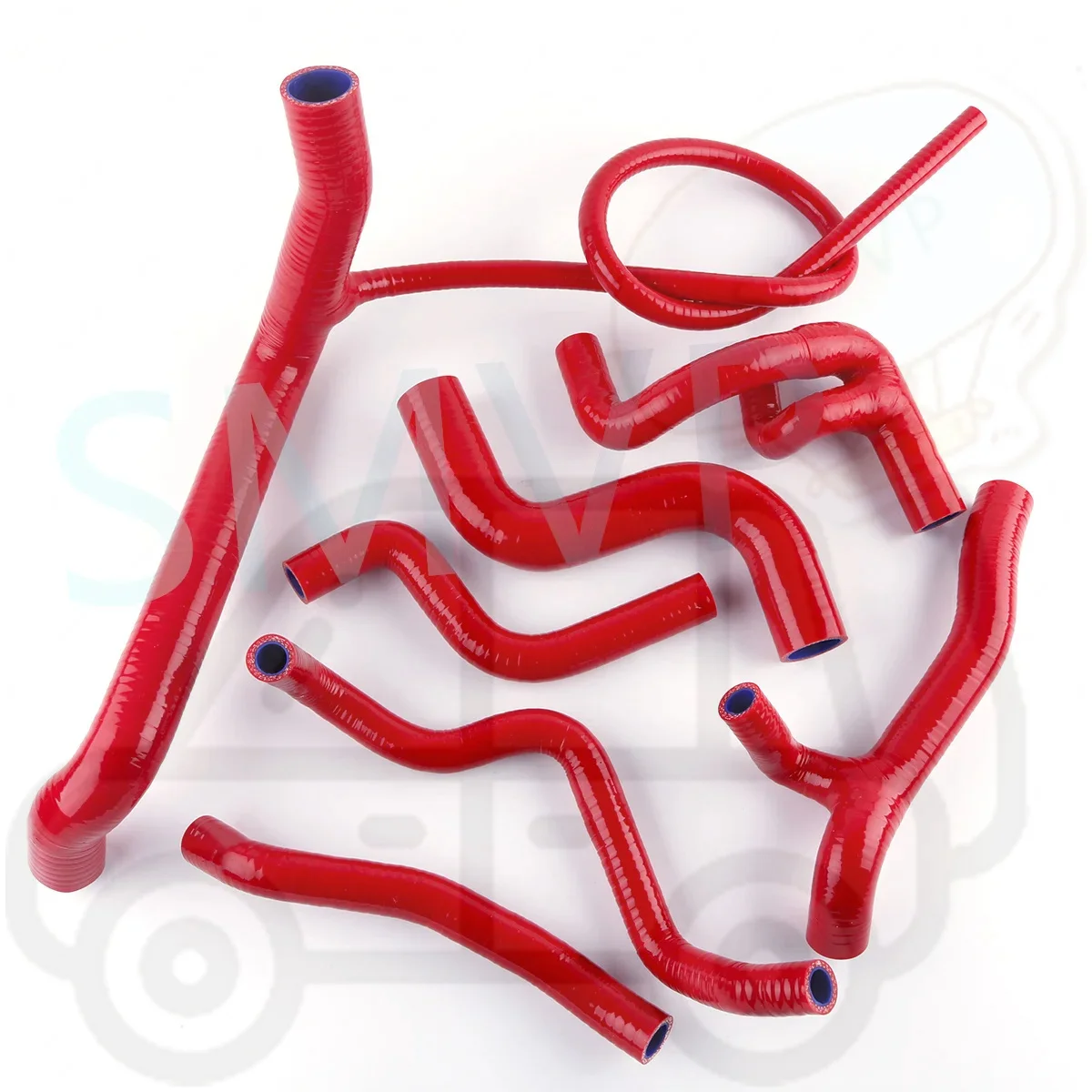 

7PCS 3PLY For 1992-1997 VW Golf GTi MK3 2.0L 8V 2E 115PS Silicone Coolant Radiator Hose Kit 1993 1994 1995 1996 Upper and Lower