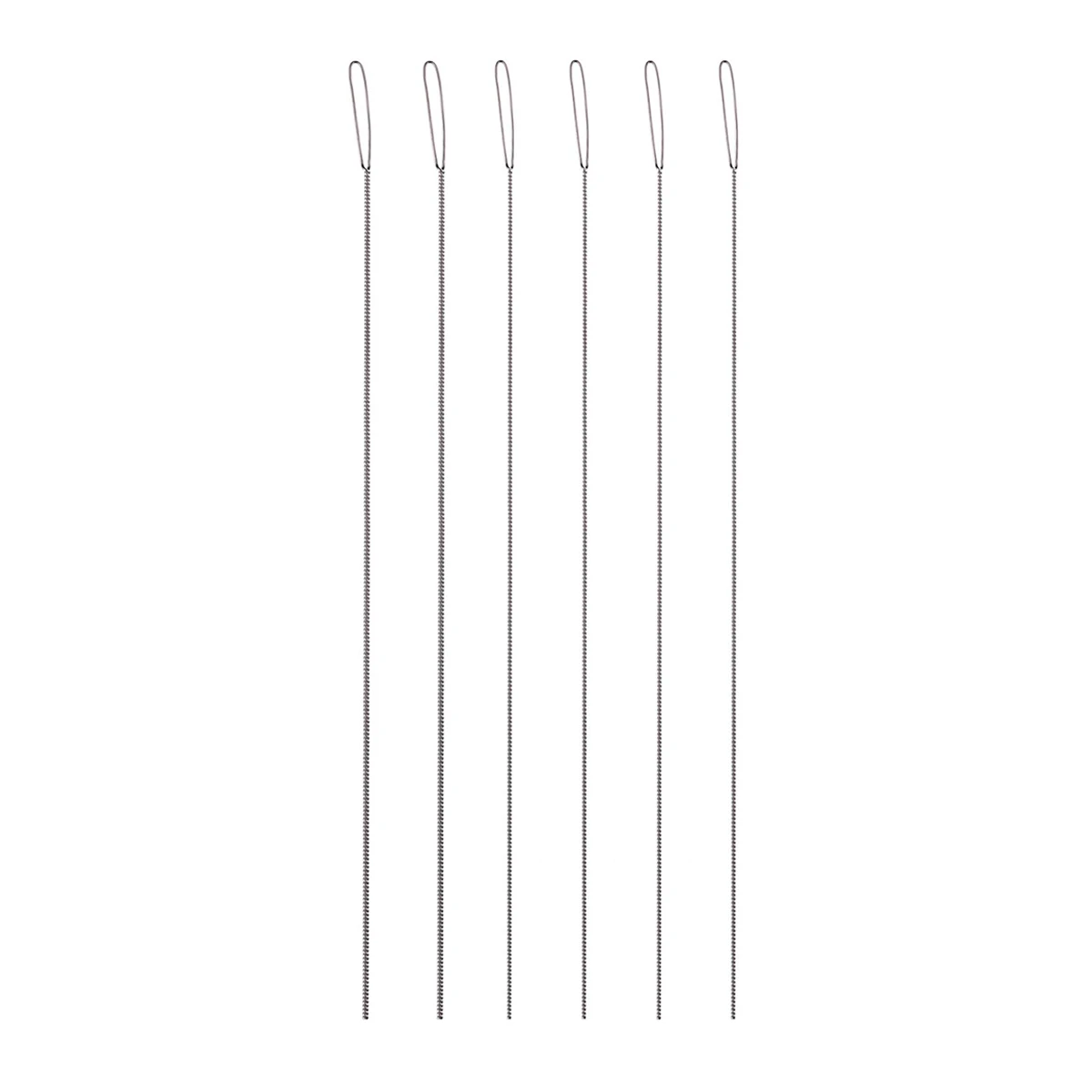 

6 Pcs Beading Needle DIY Jewelry Tools Embroidery Open Sewing Needles Stitching