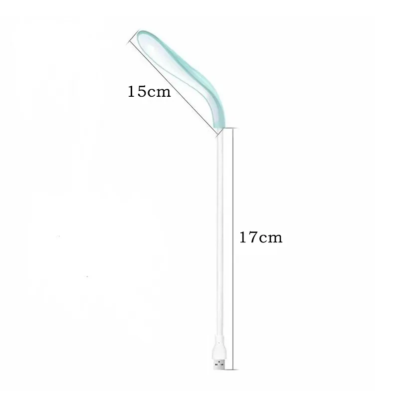 USB Direct Plug-In Portable Book Lamp Led Eye Protection Study Night Light Suitable For Computer Laptop Night Lighting Lamps