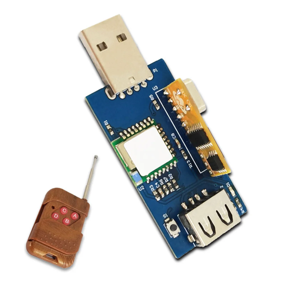 مفتاح USB عن بعد فعال للتحكم في تطبيق الهاتف المحمول/433M RC مع وحدة نقل