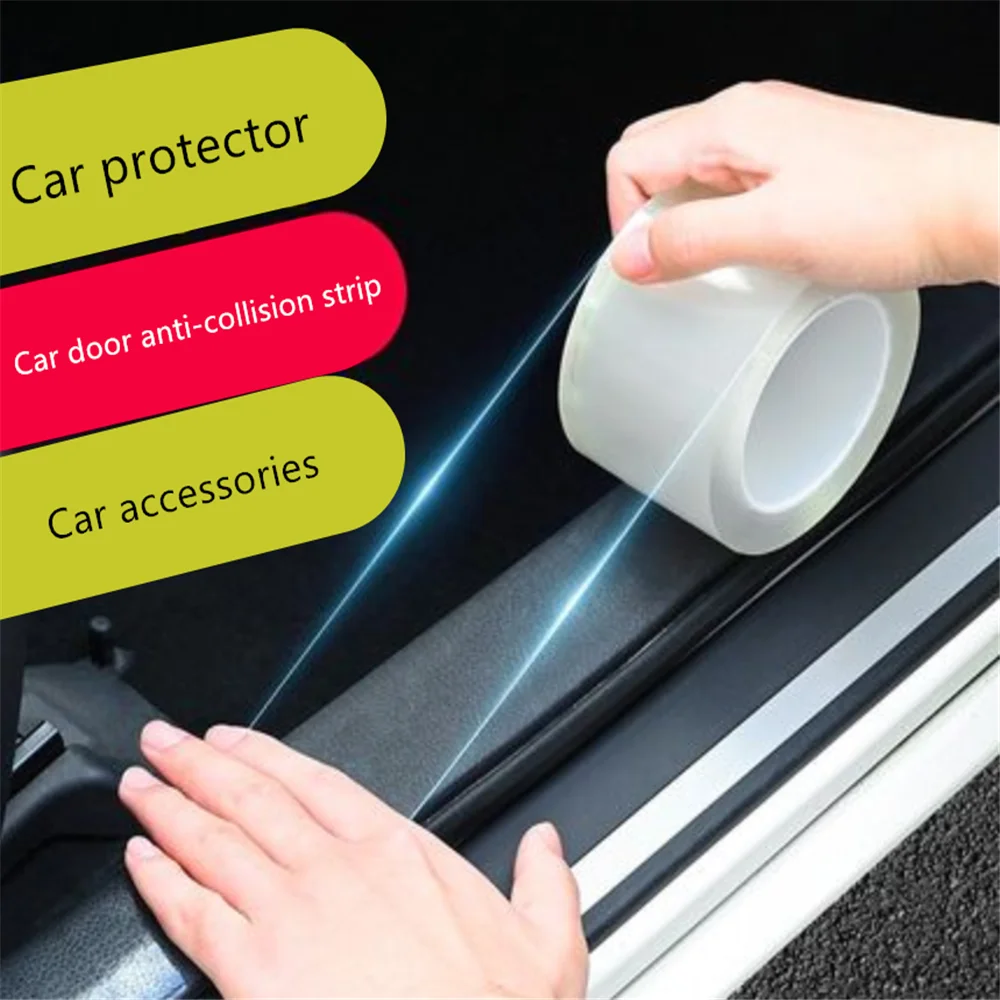 Anti-stepping stickers car threshold strips for Volkswagen VW Polo Passat B5 B6 CC GOLF 4 5 6 Bora view 3