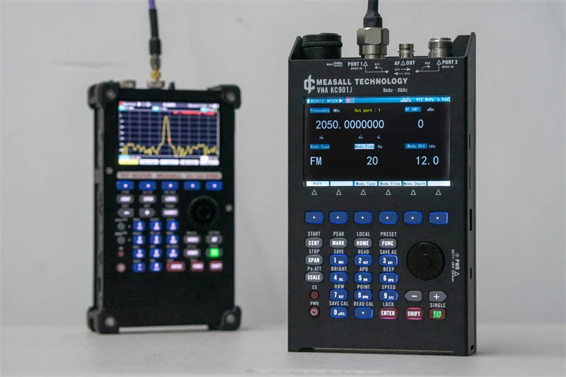 

Портативный анализатор векторных сетей 2026 KC901J: измеритель спектра, полевых параметров антенн, КСВ (коэффициента стоячих волн) и частоты вибрации волноводов, 2 ГГц VNA