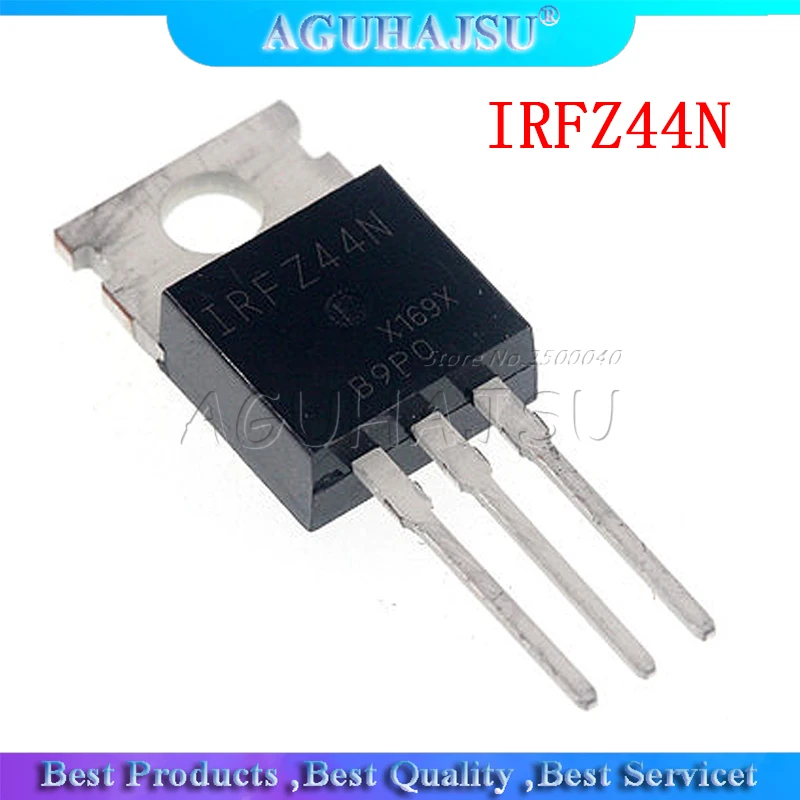 5pcs IRFZ44N IRFZ44 IRFZ44NPBF MOSFET MOSFT 55V 41A 17.5mOhm 42nC TO-220 new original