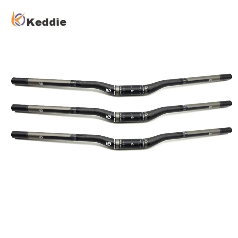 KEDDIE carbon MTB handlebar carbon handlebar carbon bicycle handlebar MTB parts 31.8*600-760mm