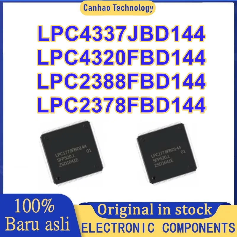 

LPC2378FBD144 LPC2388FBD144 LPC4320FBD144 LPC4337JBD144 LQFP=144 IC Chip 100% New Original