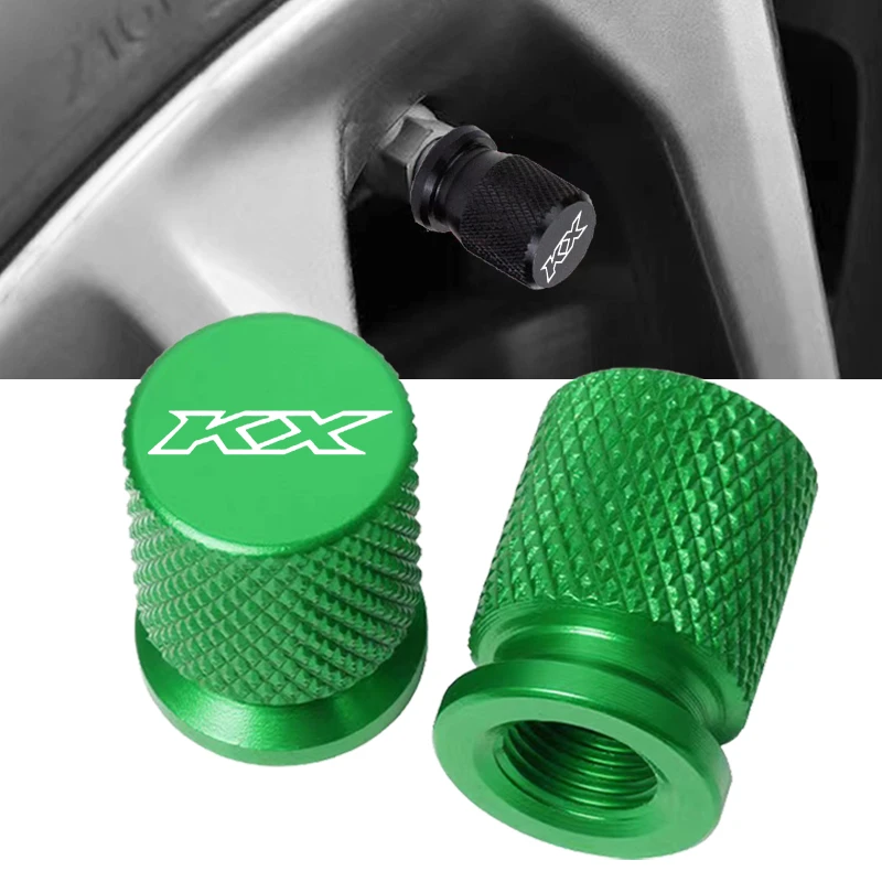 For KAWASAKI KX65 KX80 KX85 KX125 KX250 KX250F KX450F Valve Stem Caps Cover KX 65 80 85 125 250 450 F Motorcycle CNC Wheel Valve