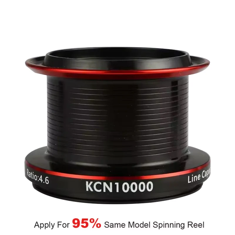 

KCN6000 KCN8000 KCN10000 Запасная катушка, алюминиевая спиннинговая рыболовная катушка, детали Diwa Coil, чашка для подачи для серфинга, чашка для катушки для морской рыбалки на карпа