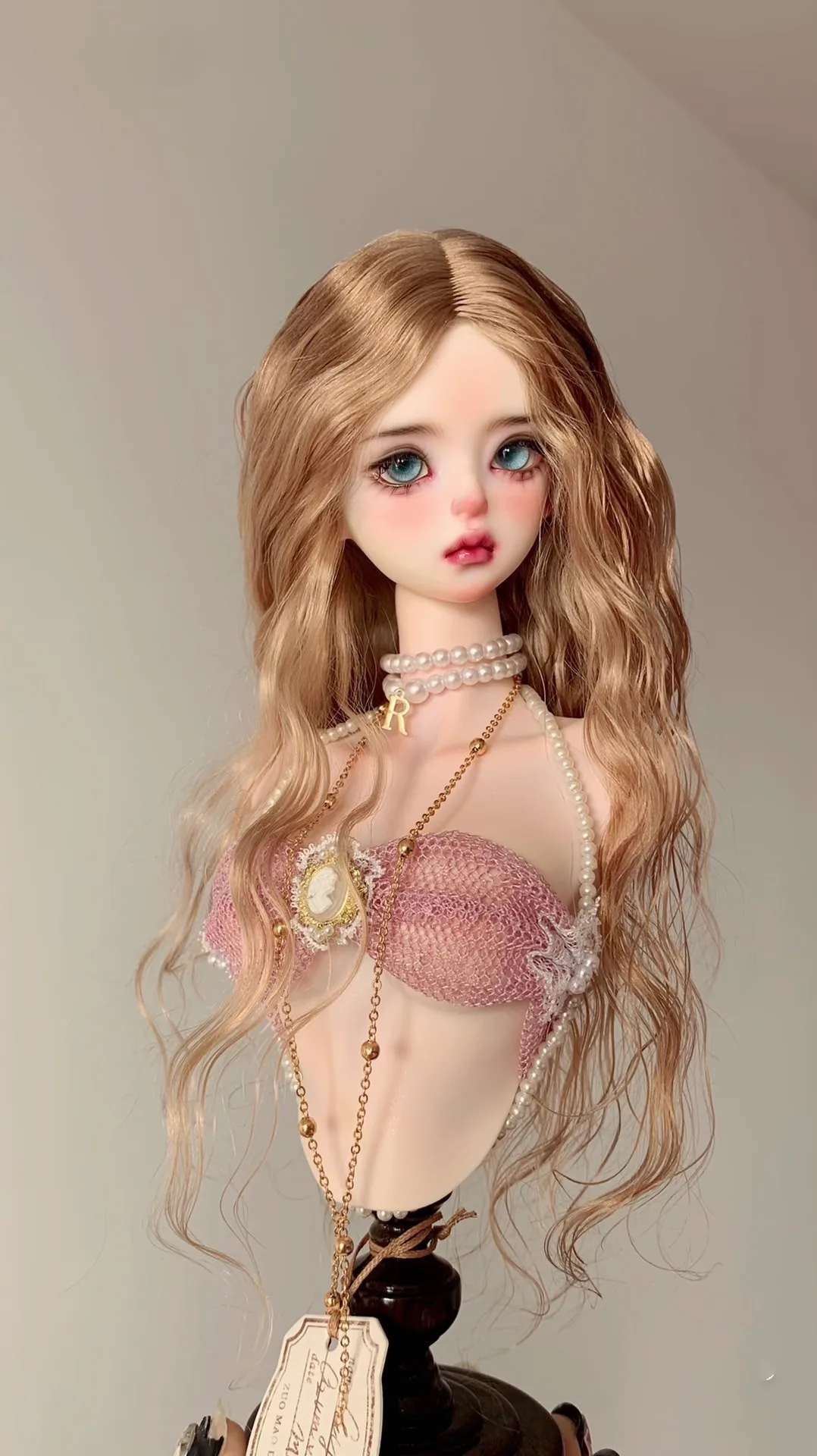 

Long Wig 1/6 1/4 BJD Doll Hair, SD MSD MDD Blythe Mohair Wig Free Shipping