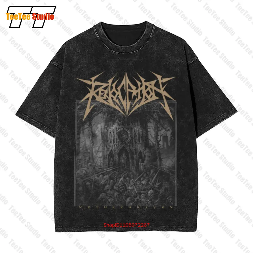 

Винтажная футболка большого размера Revocation «Netherheaven» 1PHL
