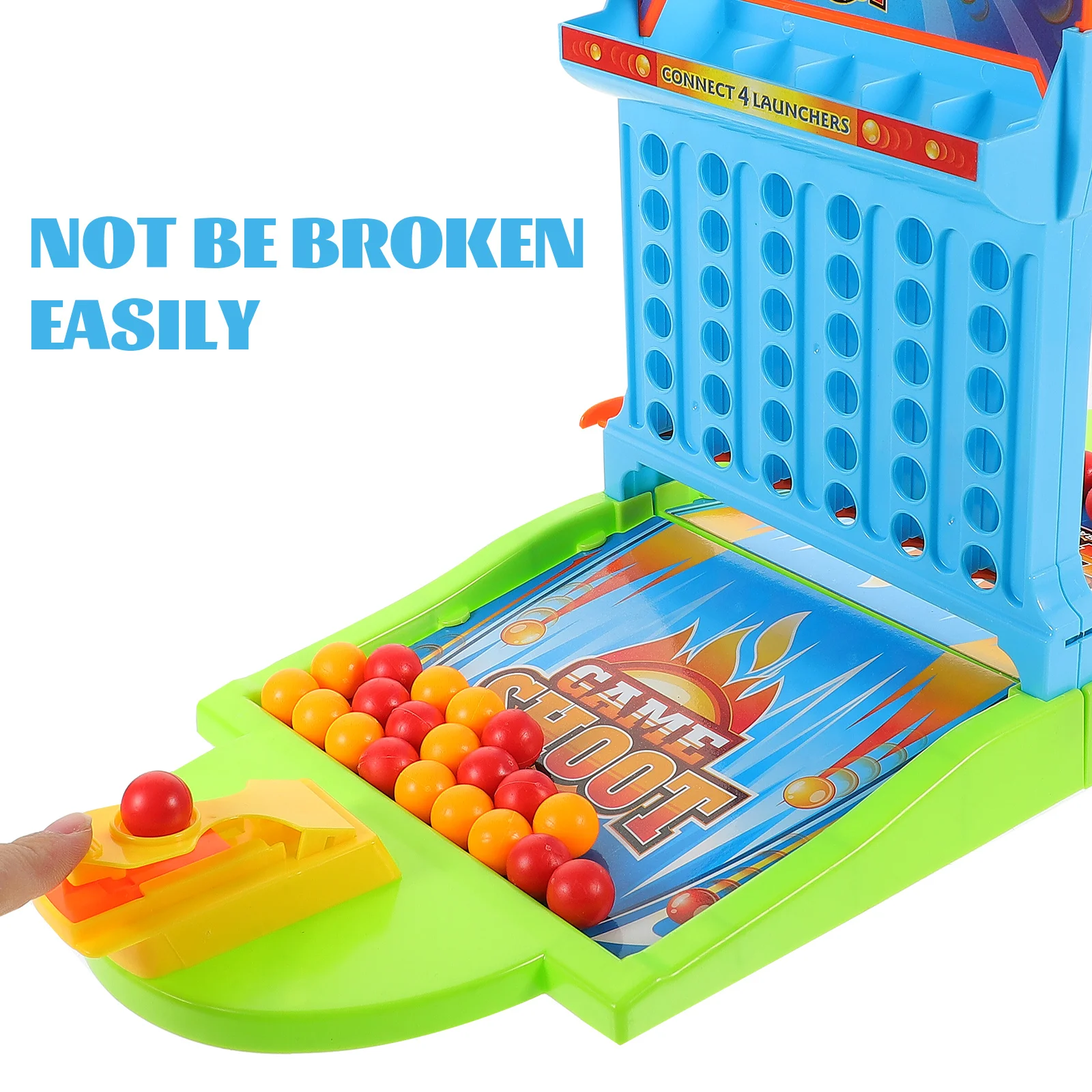 1 PC มินิหินอ่อนเกมพลาสติกเป็นมิตรกับสิ่งแวดล้อมนิ้วมือบาสเกตบอลของเล่นเพื่อการศึกษาความเครียด Reliever มือ-ตา