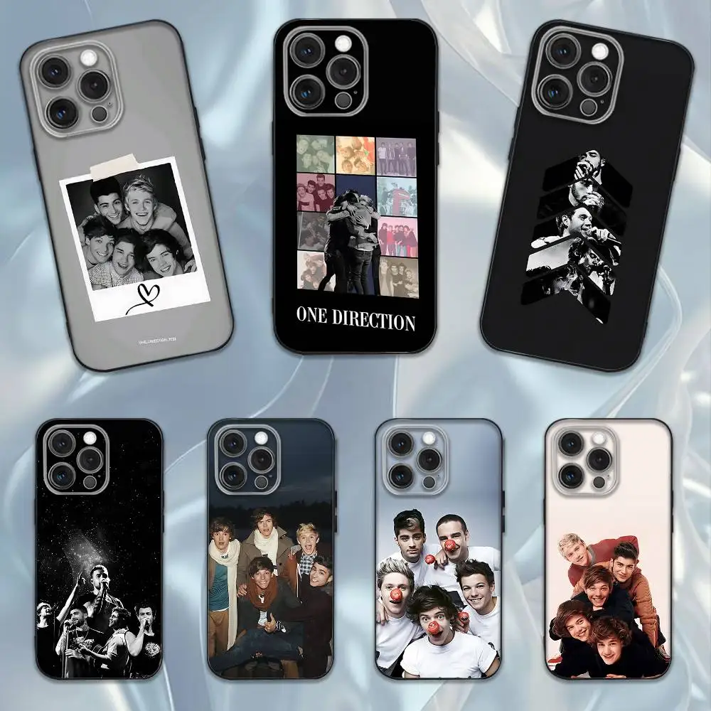 

Band O-One Direction OD Phone Case For iPhone 16e,16,15,14,13,12,11,Pro,X,XS,Max,XR,Plus,Mini Soft Black Cover