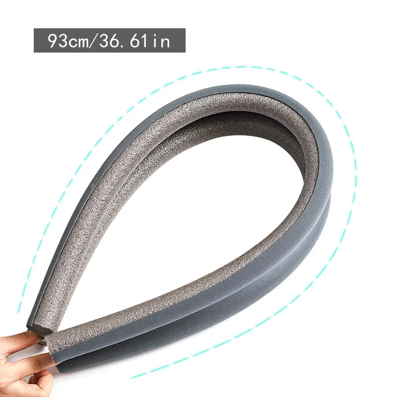 Versátil Porta Bottom Seal Strip-Insonorização, Isolamento Térmico, Vento e Poeira Blocker