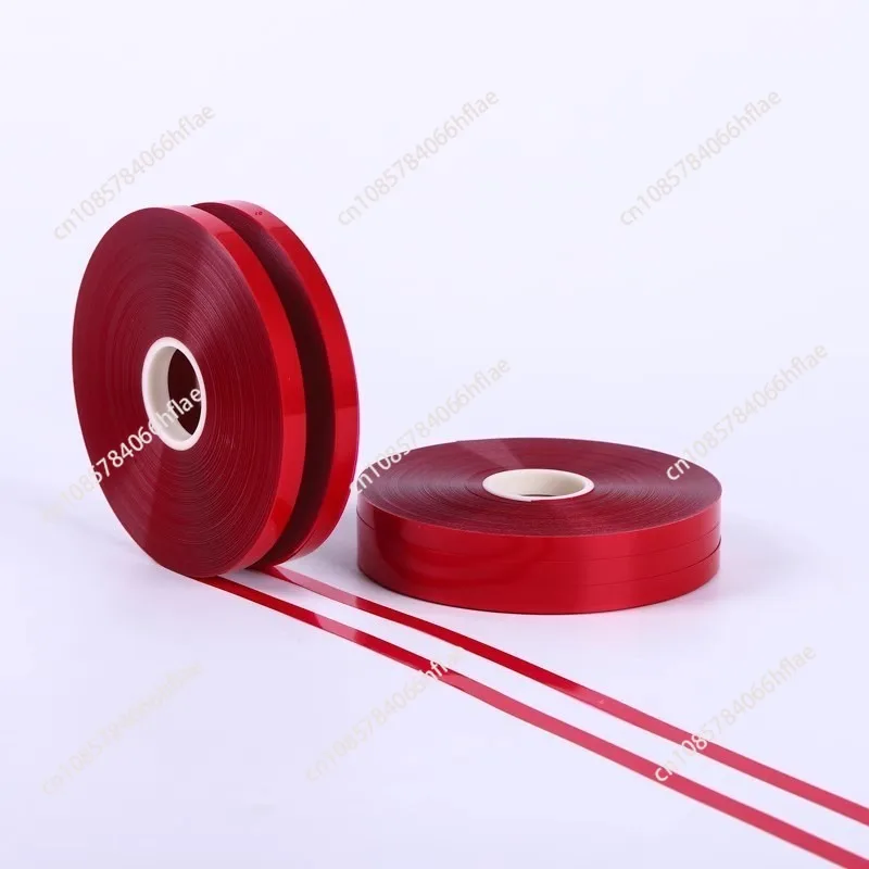 Hot Melt Adhesive Strapping Roll Transparent OPP Band Film Tape 12mm for Banding Machine