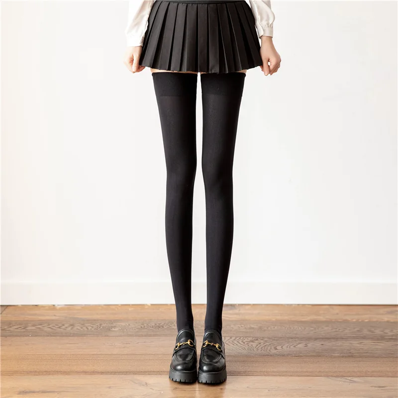 Sexy Spitzens trümpfe transparent sexy Knies trümpfe Oberschenkel hohe lange Socken Strümpfe mit rutsch festen Strümpfen für Frauen erotisch