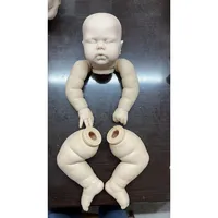 New Arrival 25inch Unfinished Huge Size Reborn Doll Kit Pickle Fresh Color Soft Touch with Cloth Body DIY Doll Parts